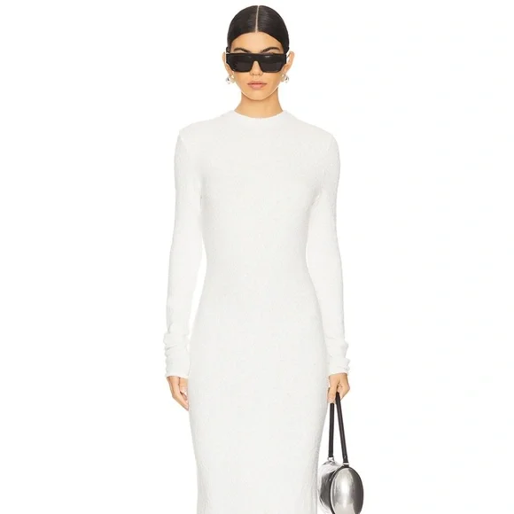 LAMARQUE Lindsay Dress in White - Picture 3 of 12